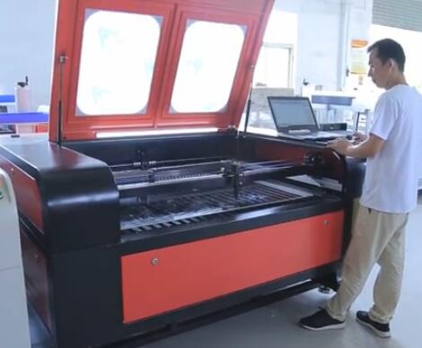 Ke tai laser ~ 1390 laser engraving cutting machine promotional video